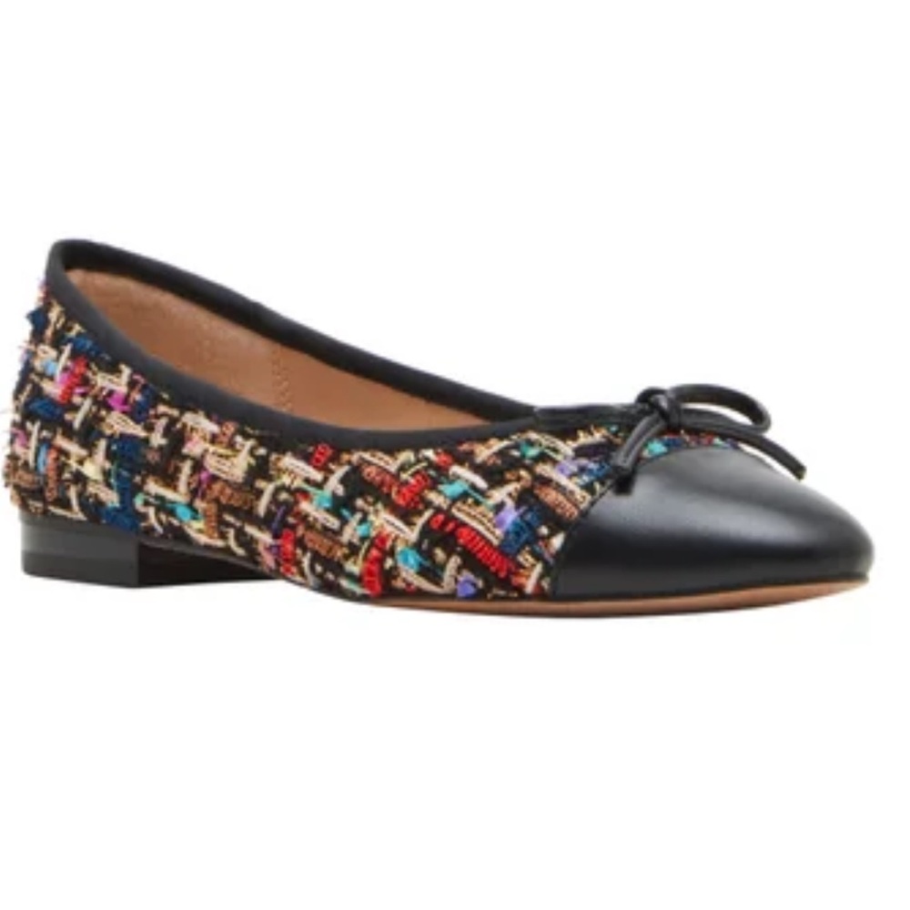 Steve Madden Multicolor Tweed Ballet Flats